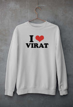 Load image into Gallery viewer, I LOVE VIRAT Sweatshirt for Men/Women
