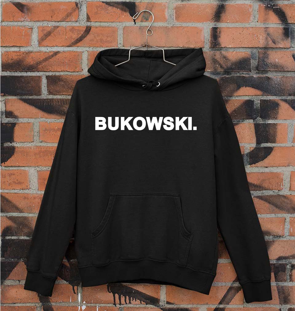 bukowski Unisex Hoodie for Men/Women-Black-Ektarfa.online