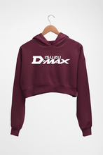 Load image into Gallery viewer, D-Max Crop HOODIE FOR WOMEN-Maroon-Ektarfa.online
