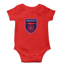 Load image into Gallery viewer, Odisha FC Romper For Baby Boy/Girl-Red-Ektarfa.online
