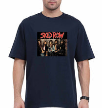 Load image into Gallery viewer, SKID ROW Oversized T-Shirt for Men-Navy Blue-Ektarfa.online
