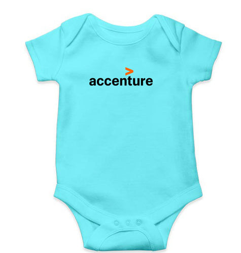 Accenture Romper For Baby Boy/Girl-Sky Blue-Ektarfa.online