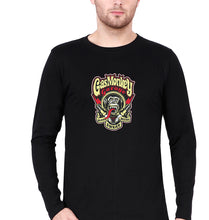 Load image into Gallery viewer, Gas Monkey Full Sleeves T-Shirt for Men-Black-Ektarfa.online
