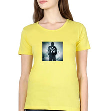 Load image into Gallery viewer, Alan Walker T-Shirt for Women-Yellow-Ektarfa.online
