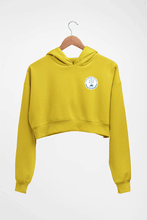Load image into Gallery viewer, IIT Patna Crop HOODIE FOR WOMEN-Mustard Yellow-Ektarfa.online
