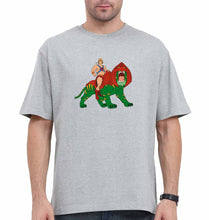 Load image into Gallery viewer, heman Oversized T-Shirt for Men-Grey-Ektarfa.online

