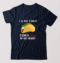 Load image into Gallery viewer, Taco T-Shirt for Men-Navy Blue-Ektarfa.online
