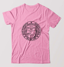 Load image into Gallery viewer, delhi university (DU) T-Shirt for Men-Light Baby Pink-Ektarfa.online

