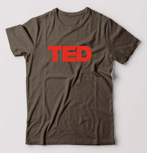 Load image into Gallery viewer, TED T-Shirt for Men-Olive Green-Ektarfa.online
