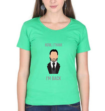 Load image into Gallery viewer, John Wick T-Shirt for Women-Flag Green-Ektarfa.online
