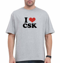 Load image into Gallery viewer, I LOVE CSK Oversized T-Shirt for Men
