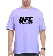 Load image into Gallery viewer, UFC Oversized T-Shirt for Men-Lavender-Ektarfa.online
