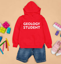 Load image into Gallery viewer, Geology Student Kids Hoodie for Boy/Girl-Red-Ektarfa.online
