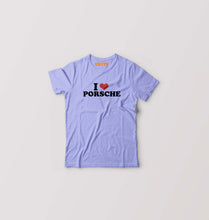Load image into Gallery viewer, I LOVE PORSCHE T-Shirt for Boy/Girl-Lavender-Ektarfa.online

