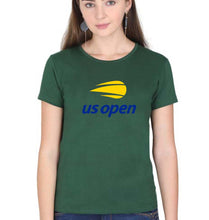 Load image into Gallery viewer, US Open T-Shirt for Women-Dark Green-Ektarfa.online
