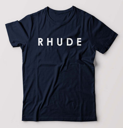 rhude T-Shirt for Men-Navy Blue-Ektarfa.online