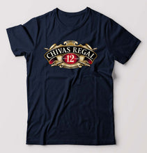 Load image into Gallery viewer, chivas rega T-Shirt for Men-Navy Blue-Ektarfa.online
