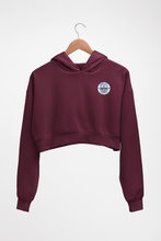 Load image into Gallery viewer, Mumbai Fc Crop HOODIE FOR WOMEN-Maroon-Ektarfa.online
