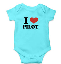 Load image into Gallery viewer, I LOVE PILOT Romper For Baby Boy/Girl-Sky Blue-Ektarfa.online

