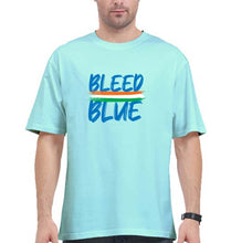 Load image into Gallery viewer, bleed blue Oversized T-Shirt for Men-Mint-Ektarfa.online
