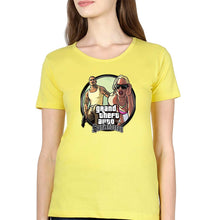 Load image into Gallery viewer, Grand Theft Auto (GTA) T-Shirt for Women-Yellow-Ektarfa.online
