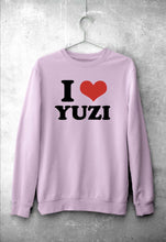Load image into Gallery viewer, I LOVE YUZI Sweatshirt for Men/Women

