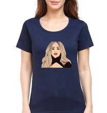 Load image into Gallery viewer, sabrina carpenter T-Shirt for Women-Navy Blue-Ektarfa.online
