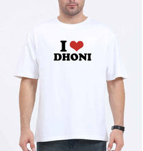 Load image into Gallery viewer, I LOVE DHONI Oversized T-Shirt for Men
