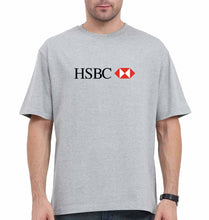 Load image into Gallery viewer, hsbc Oversized T-Shirt for Men-Grey-Ektarfa.online

