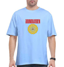 Load image into Gallery viewer, Soundgarden Oversized T-Shirt for Men-Baby Blue-Ektarfa.online
