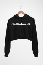 Load image into Gallery viewer, Gullinbursti Crop HOODIE FOR WOMEN-Black-Ektarfa.online
