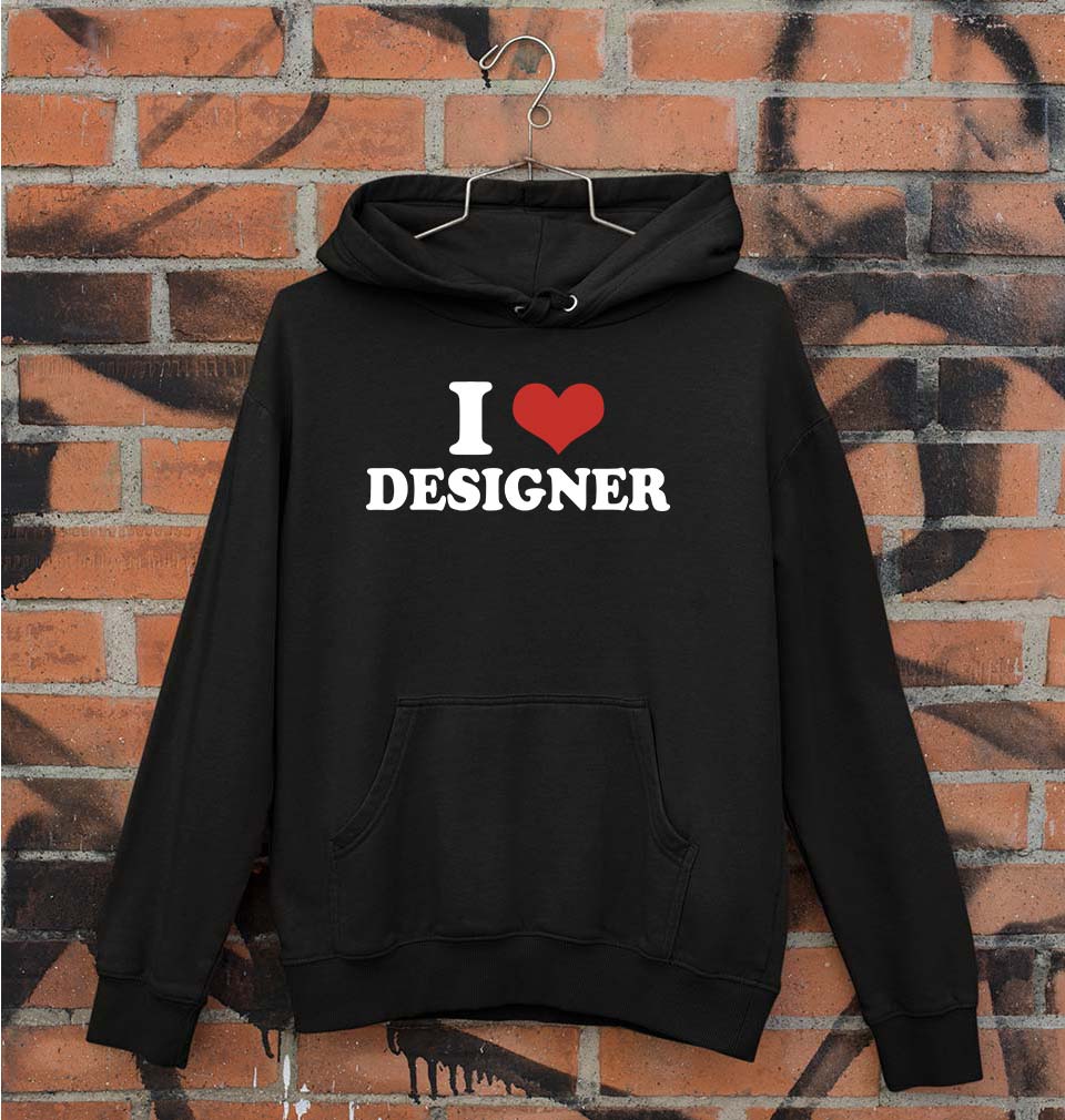I LOVE DESIGNER Hoodie for Men/Women