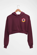 Load image into Gallery viewer, East Bengal FC Crop HOODIE FOR WOMEN-Maroon-Ektarfa.online
