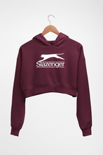 Load image into Gallery viewer, Slazenger Crop HOODIE FOR WOMEN-Maroon-Ektarfa.online
