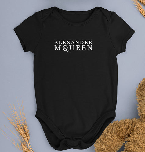 alexander mcqueen Romper For Baby Boy/Girl-Black-Ektarfa.online