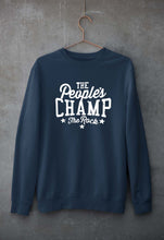 Load image into Gallery viewer, The Rock - The People&#39;s Champ Sweatshirt for Men/Women-Navy Blue-Ektarfa.online
