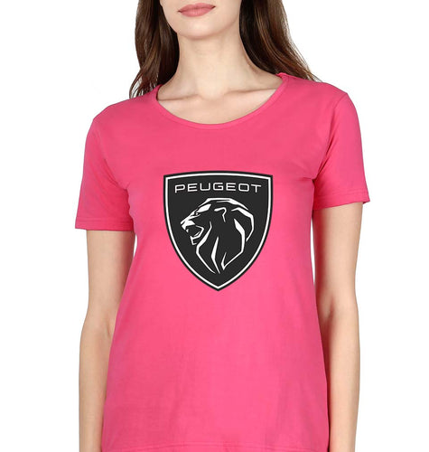 Peugeot T-Shirt for Women-Pink-Ektarfa.online
