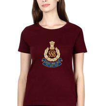 Load image into Gallery viewer, SSB T-Shirt for Women-Maroon-Ektarfa.online
