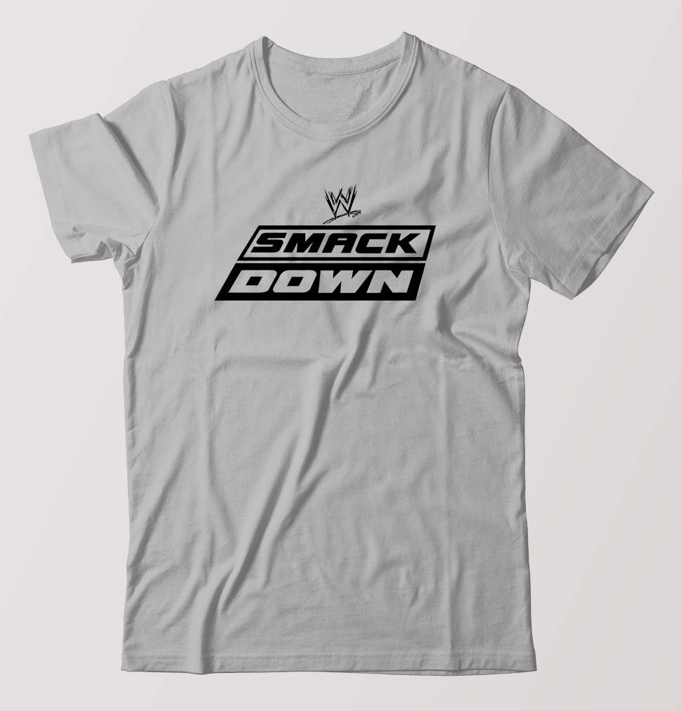 smackdown T-Shirt for Men-Grey Melange-Ektarfa.online