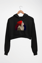 Load image into Gallery viewer, sabrina carpenter Crop HOODIE FOR WOMEN-Black-Ektarfa.online
