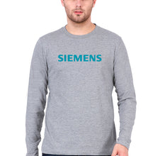 Load image into Gallery viewer, siemens Full Sleeves T-Shirt for Men-Grey Melange-Ektarfa.online
