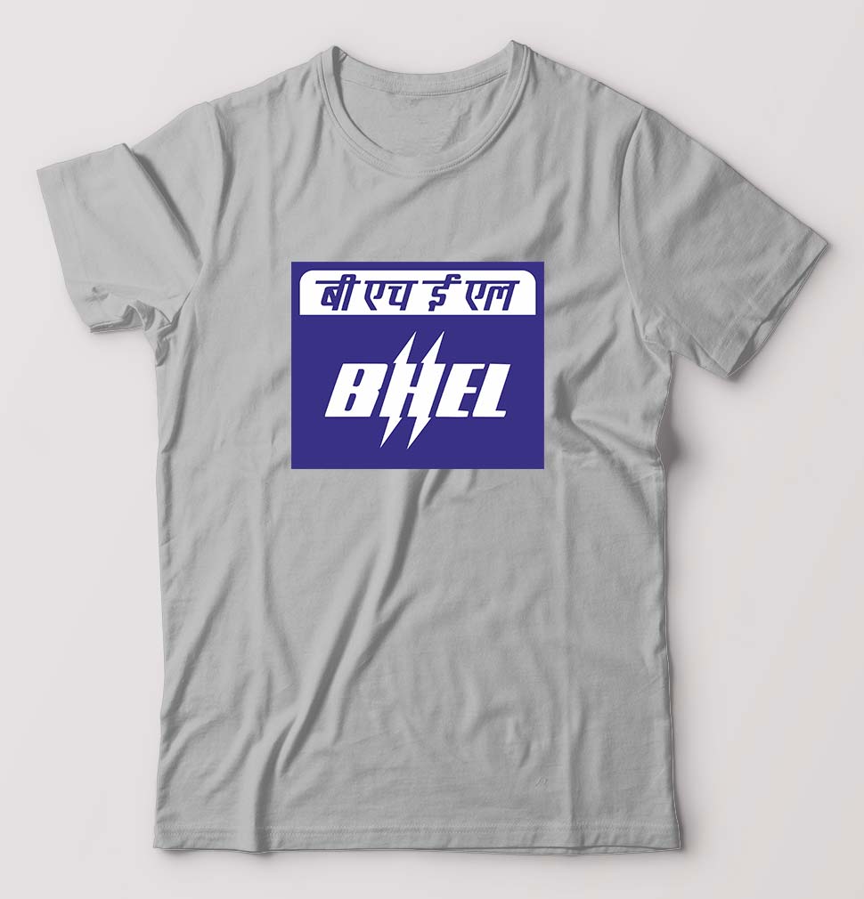 BHEL T-Shirt for Men-Grey Melange-Ektarfa.online