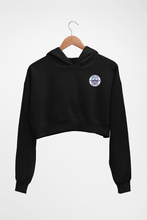 Load image into Gallery viewer, Mumbai Fc Crop HOODIE FOR WOMEN-Black-Ektarfa.online
