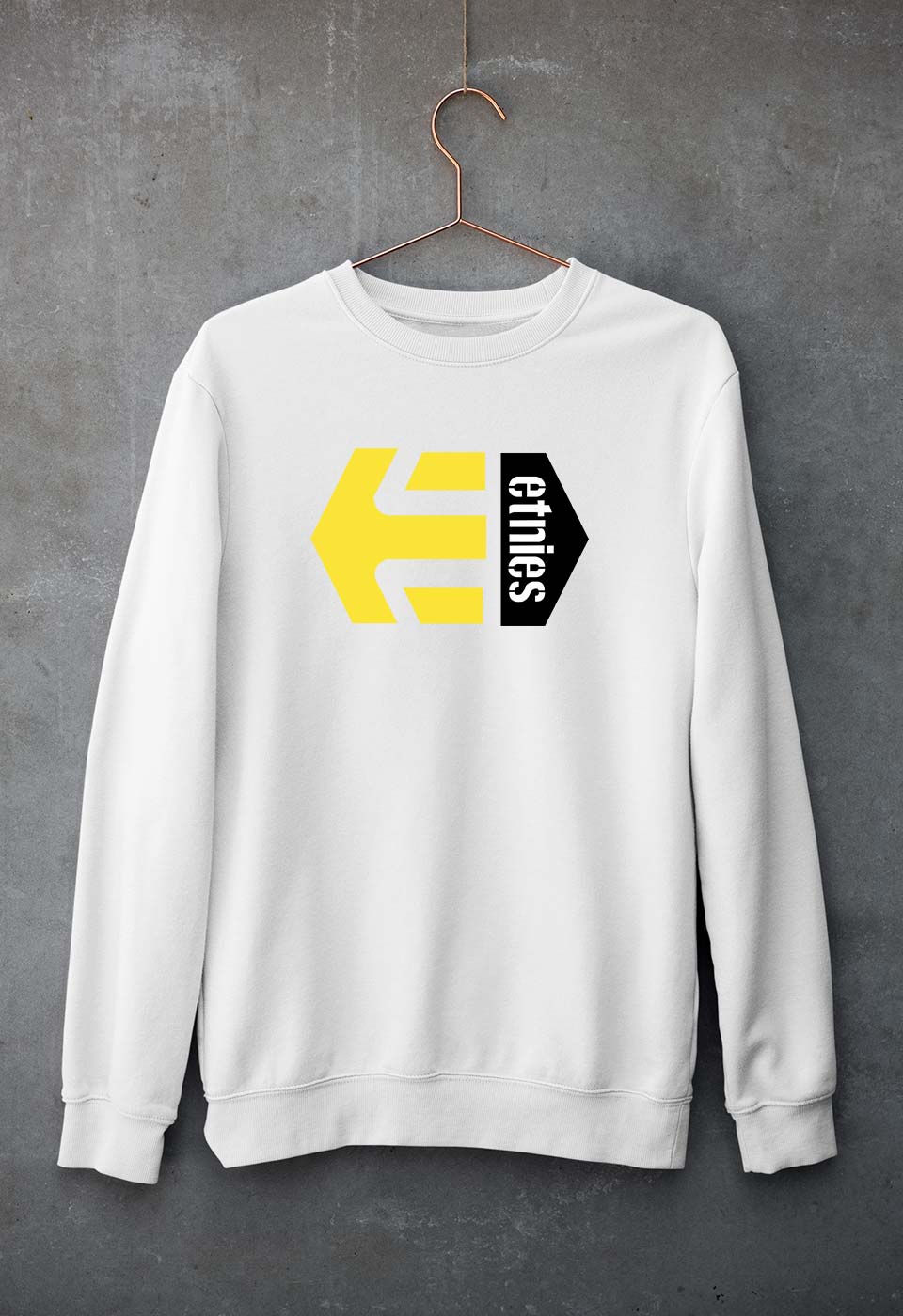 etnies Sweatshirt for Men/Women-White-Ektarfa.online