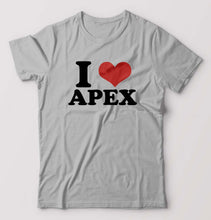 Load image into Gallery viewer, I LOVE APEX T-Shirt for Men-Grey Melange-Ektarfa.online
