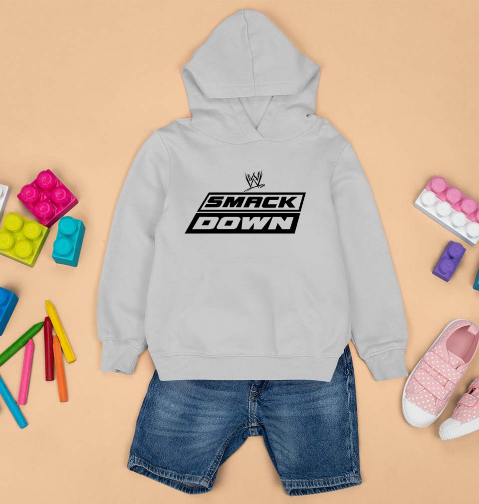 smackdown Kids Hoodie for Boy/Girl-Grey-Ektarfa.online