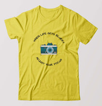 Load image into Gallery viewer, Life Photography T-Shirt for Men-Yellow-Ektarfa.online
