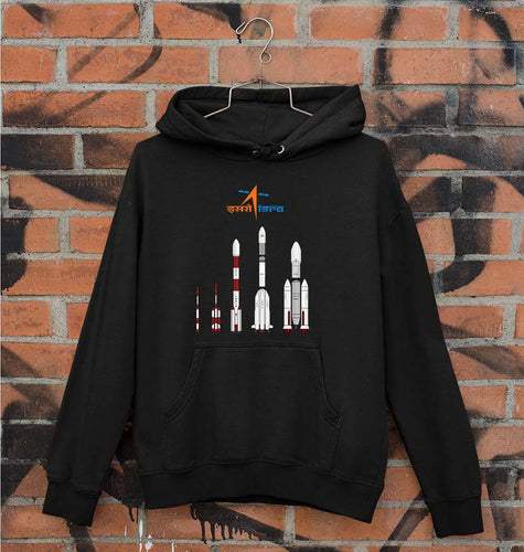isro Unisex Hoodie for Men/Women-Black-Ektarfa.online