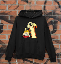 Load image into Gallery viewer, Calvin hobbes Unisex Hoodie for Men/Women-Black-Ektarfa.online
