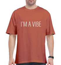 Load image into Gallery viewer, Vibe Oversized T-Shirt for Men-Coral-Ektarfa.online
